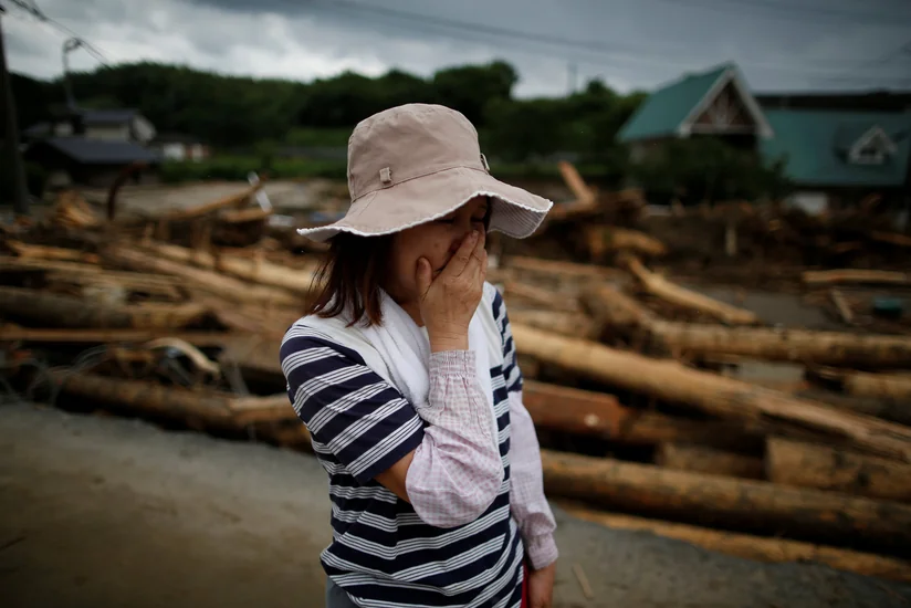Yaponiyada daşqınlar nəticəsində ölənlərin sayı 32 nəfərə çatıb