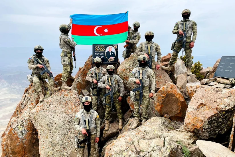 Əlahiddə Ümumqoşun Ordunun Xüsusi Təyinatlıları Haçadağa yürüş edib
