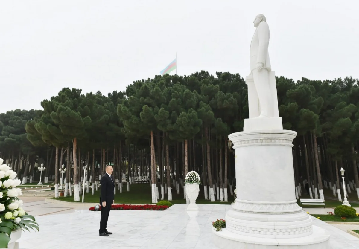 President Ilham Aliyev visits Absheron district