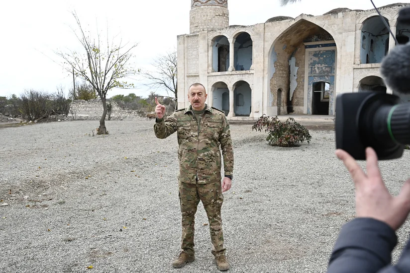 Ильхам Алиев: Некоторые международные организации не хотели называть оккупанта его именем