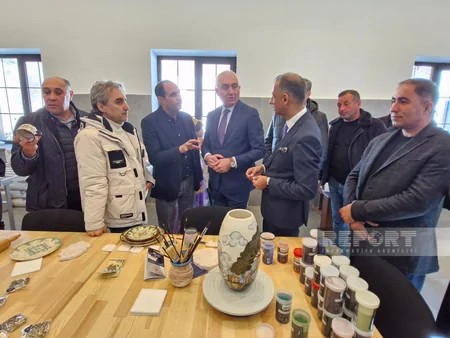 В Лачыне начал работу творческий центр Gilabi Ceramics