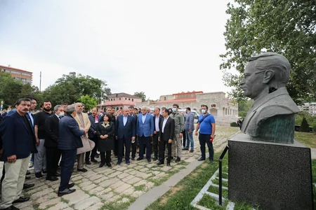 Parlament sədrlərinin Şuşa səfərindən - FOTOREPORTAJ
