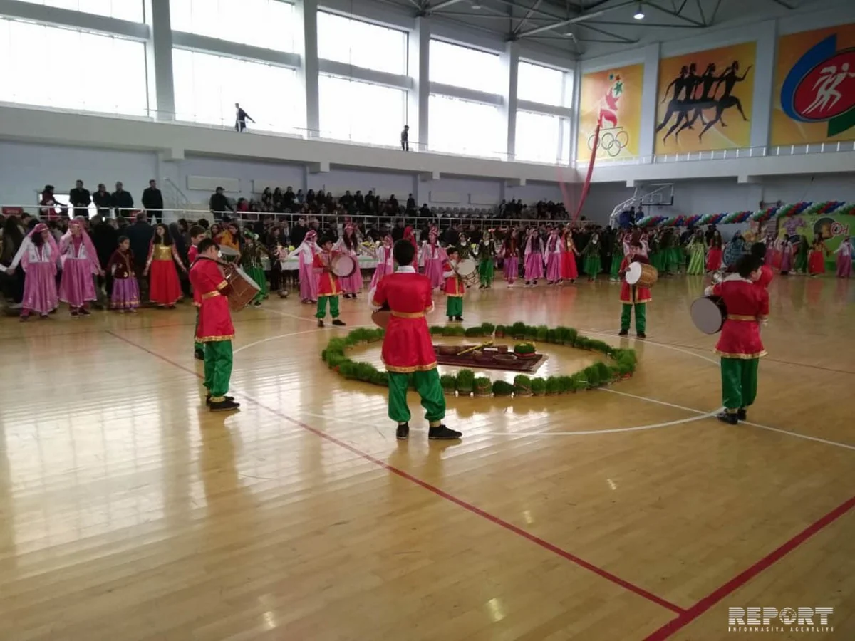 Qax rayonunda Novruz şənliyi keçirilib - FOTO