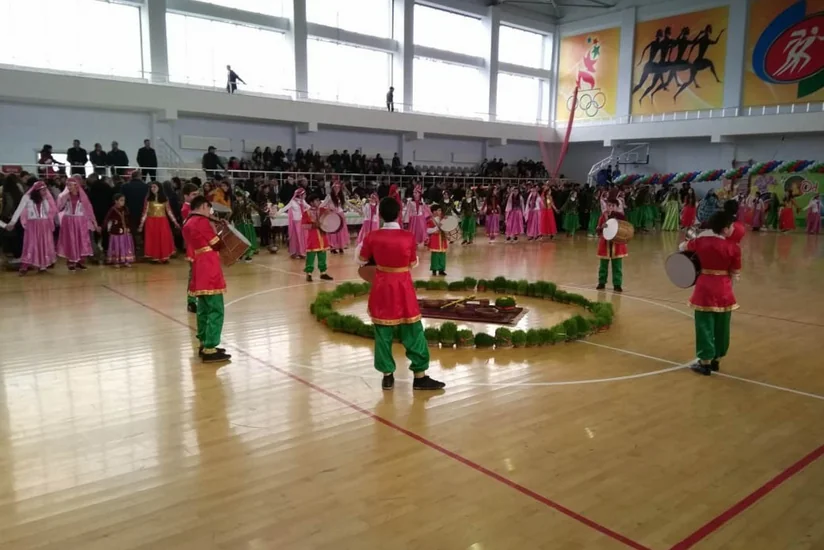 Qax rayonunda Novruz şənliyi keçirilib - FOTO