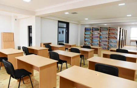 Azerbaijani president, First Lady open new school building in Charhan village