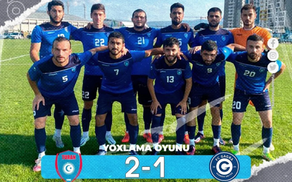 Turan Tovuz son yoxlama oyununda qalib gəlib