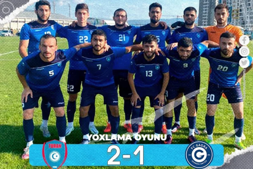 Turan Tovuz son yoxlama oyununda qalib gəlib