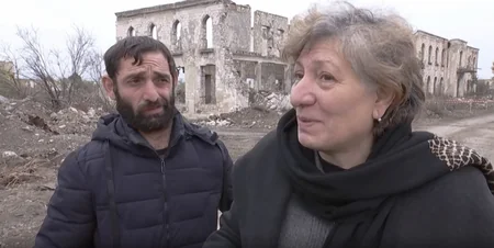 ZDF kanalında işğaldan azad olunmuş Ağdam və Füzuli rayonlarından reportaj yayımlanıb