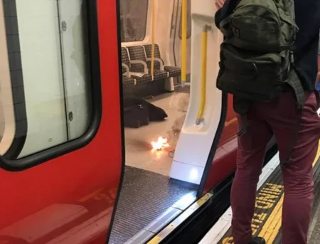 В метро Лондона у пассажира взорвалась зарядка для телефона - ОБНОВЛЕНО
