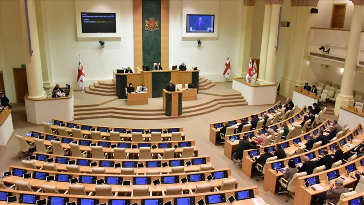 В парламенте Грузии произошла драка из-за законопроекта Об инагентах