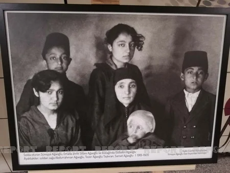 Photo exhibition of Turkey's first female lawyer of Azerbaijani origin opens
