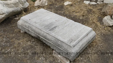 Jurnalistlər Pənahəli xanın sarayının yerləşdiyi imarət kompleksində olub