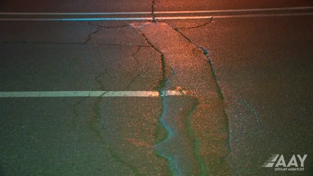 Bakının Fətəli xan Xoyski prospektində təmir yekunlaşıb