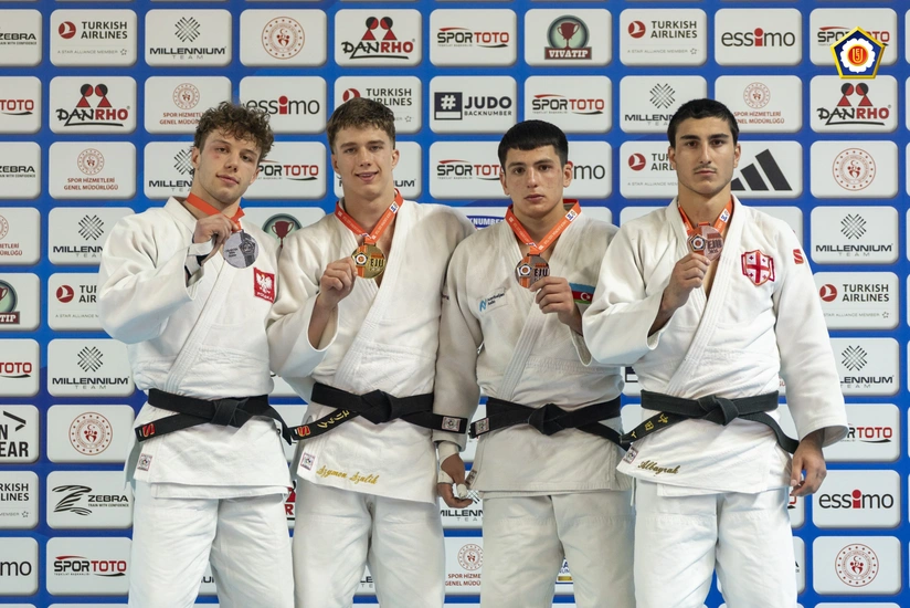 Сборная Азербайджана по дзюдо завершила Кубок Европы в Стамбуле с 7 медалями