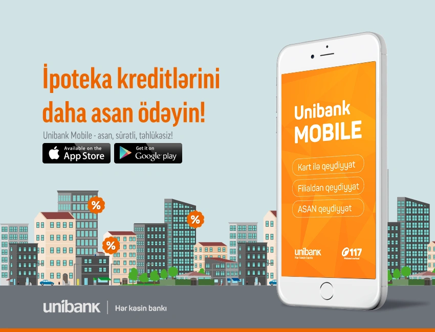 Unibank mobil əlavəsinin imkanları daha da artıb