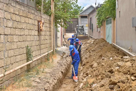 Azərsu: Bu il Bakının 16 qəsəbəsində içməli su problemi həll edilib