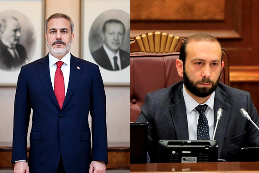 Hakan Fidan mulls regional issues with Armenian FM