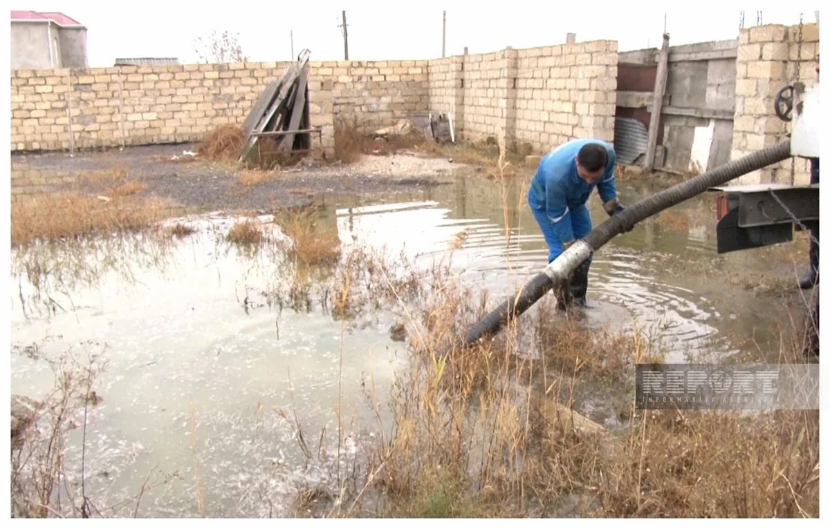 Sumqayıtda kanal daşıb, 10 minə yaxın sakinin yaşadığı ərazini su basıb