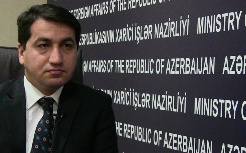 Hikmət Hacıyev Sarqsyana cavab verib