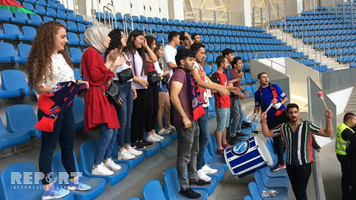 Rumıniyada Universitatya ilə oyunda Səbaili 20-dək azarkeş dəstəkləyir - FOTO