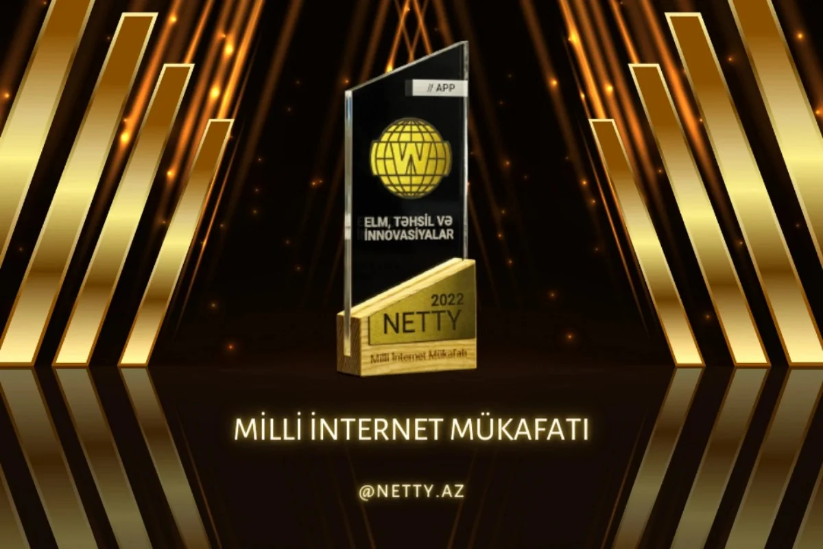 Azərbaycanın 19-cu Milli İnternet Mükafatı NETTY2024 üçün qeydəalınma başlayıb