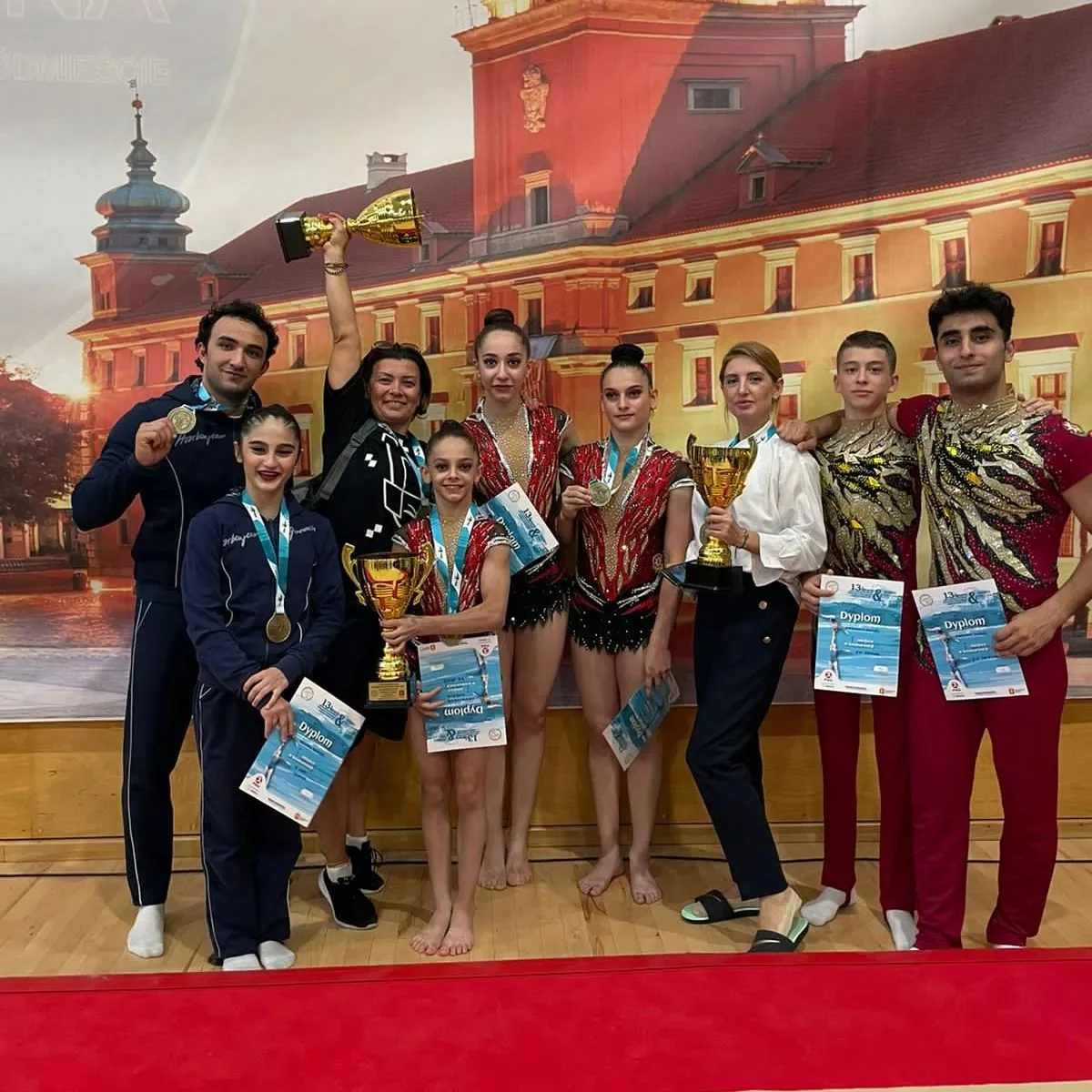 Azərbaycan gimnastika yığması beynəlxalq turnirin qalibi olub