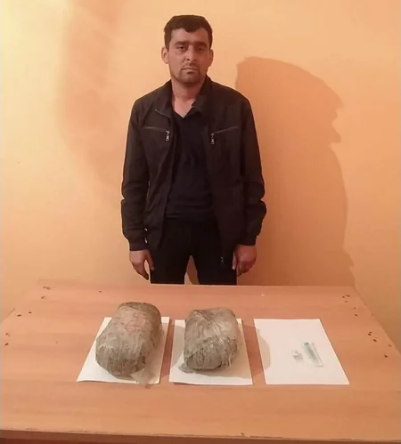 İrandan Azərbaycana 14 kq-a yaxın narkotikin keçirilməsinin qarşısı alınıb