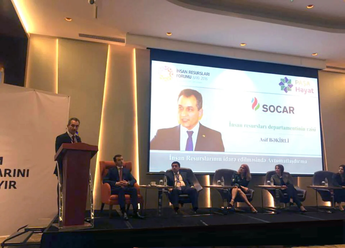 SOCAR insan resurslarına həsr edilmiş beynəlxalq forumda iştirak edib