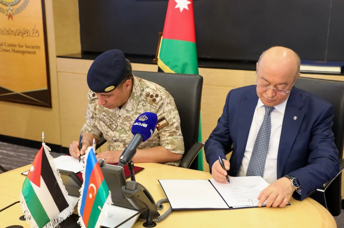 Azerbaijan and Jordan sign memorandum on crisis management