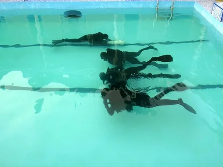 Preparatory training held for Azerbaijani divers - VIDEO