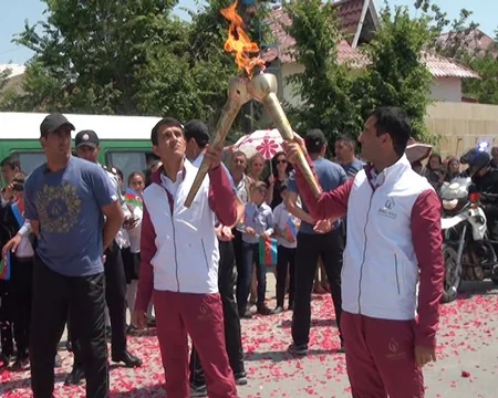 İlk Avropa Oyunlarının məşəli Ucar rayonuna çatıb
