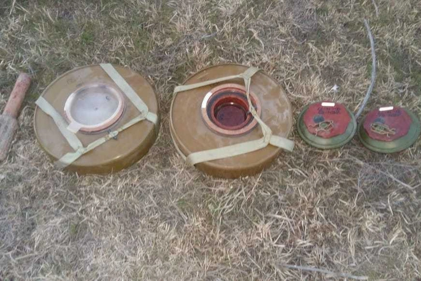 Ucarda 3 ədəd mina tapıldı