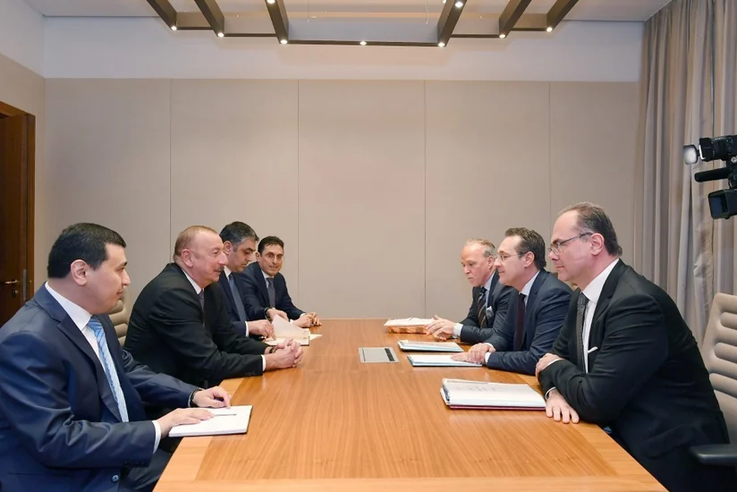 President Ilham Aliyev met with Austrian vice-chancellor