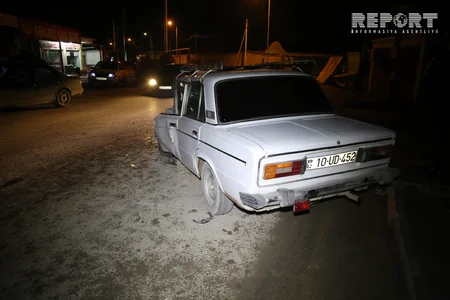 Bakıda minik maşını ilə avtobus toqquşub, yaralanan var - FOTO - VİDEO - YENİLƏNİB