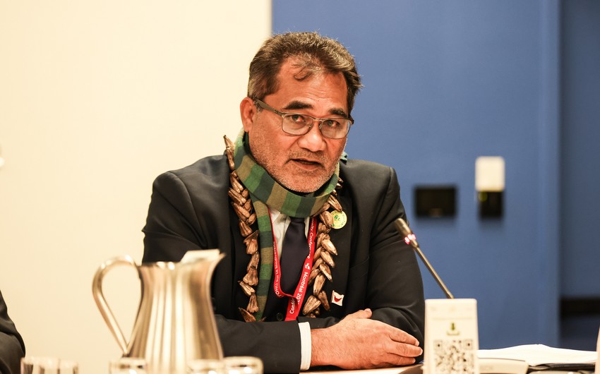 Samoanın ekologiya naziri: Ən həssas ölkələri nəzərə alan NCQG olmadan iqlim hədəflərinə nail olmaq mümkün deyil