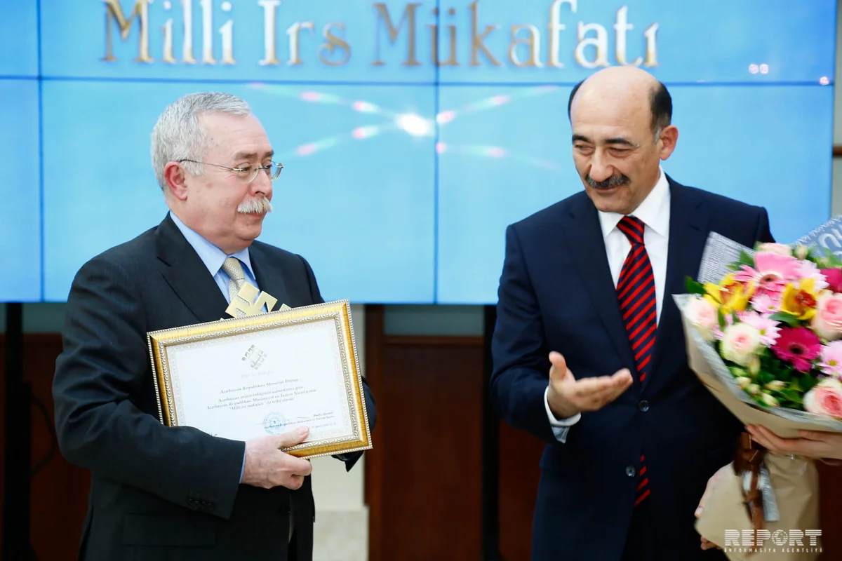 “Milli irs mükafatı”nın təqdimetmə mərasimi keçirilib