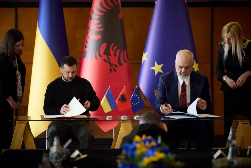 Ukraine, Albania ink agreement on friendship, cooperation