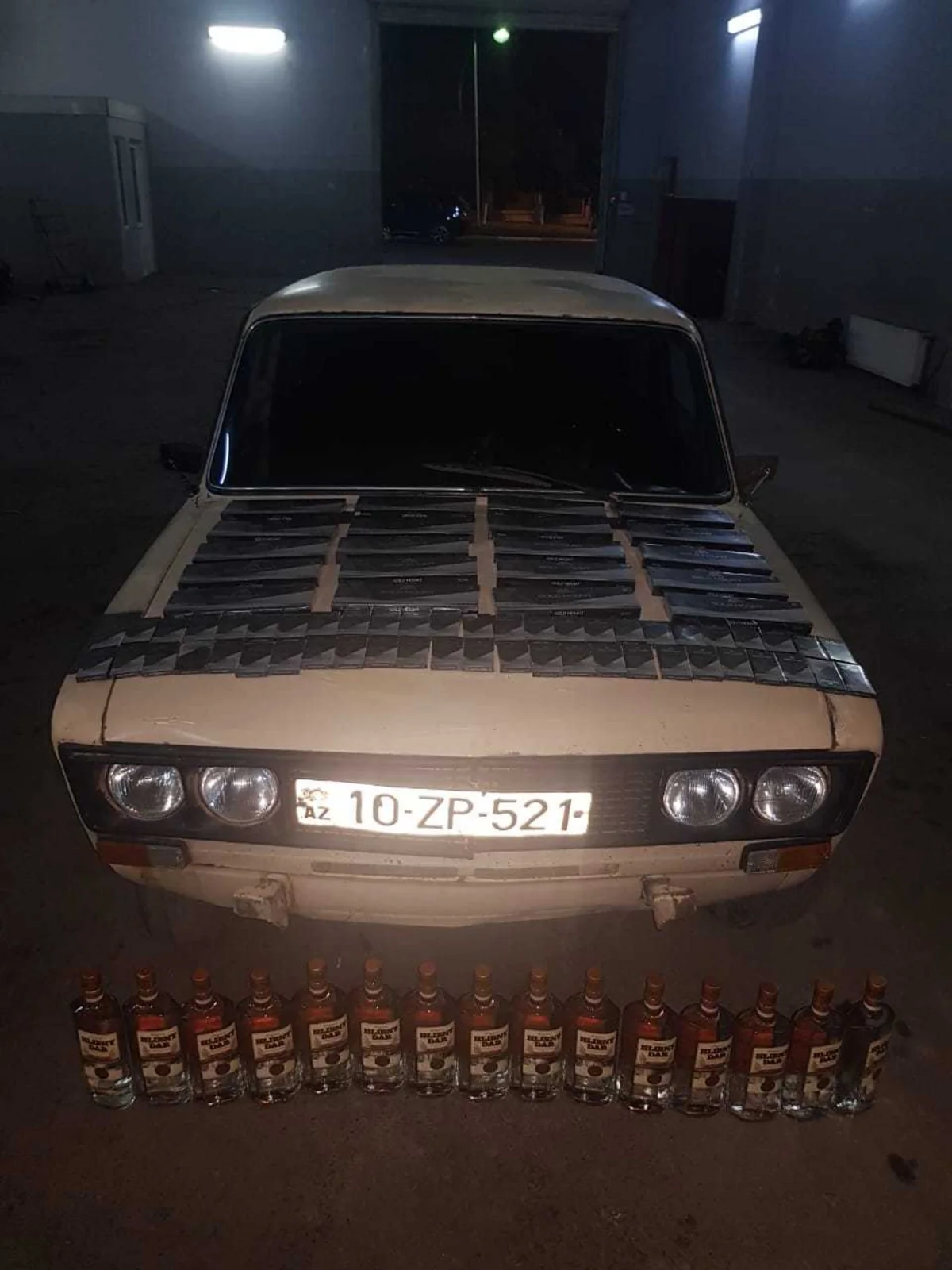 Gürcüstandan ölkəyə qanunsuz yolla spirtli içkilər və siqaretlərin gətirilməsinin qarşısı alınıb