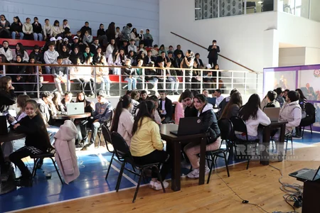 Gürcüstanda Heydər Əliyev 100 adlı bilik yarışması keçirilib