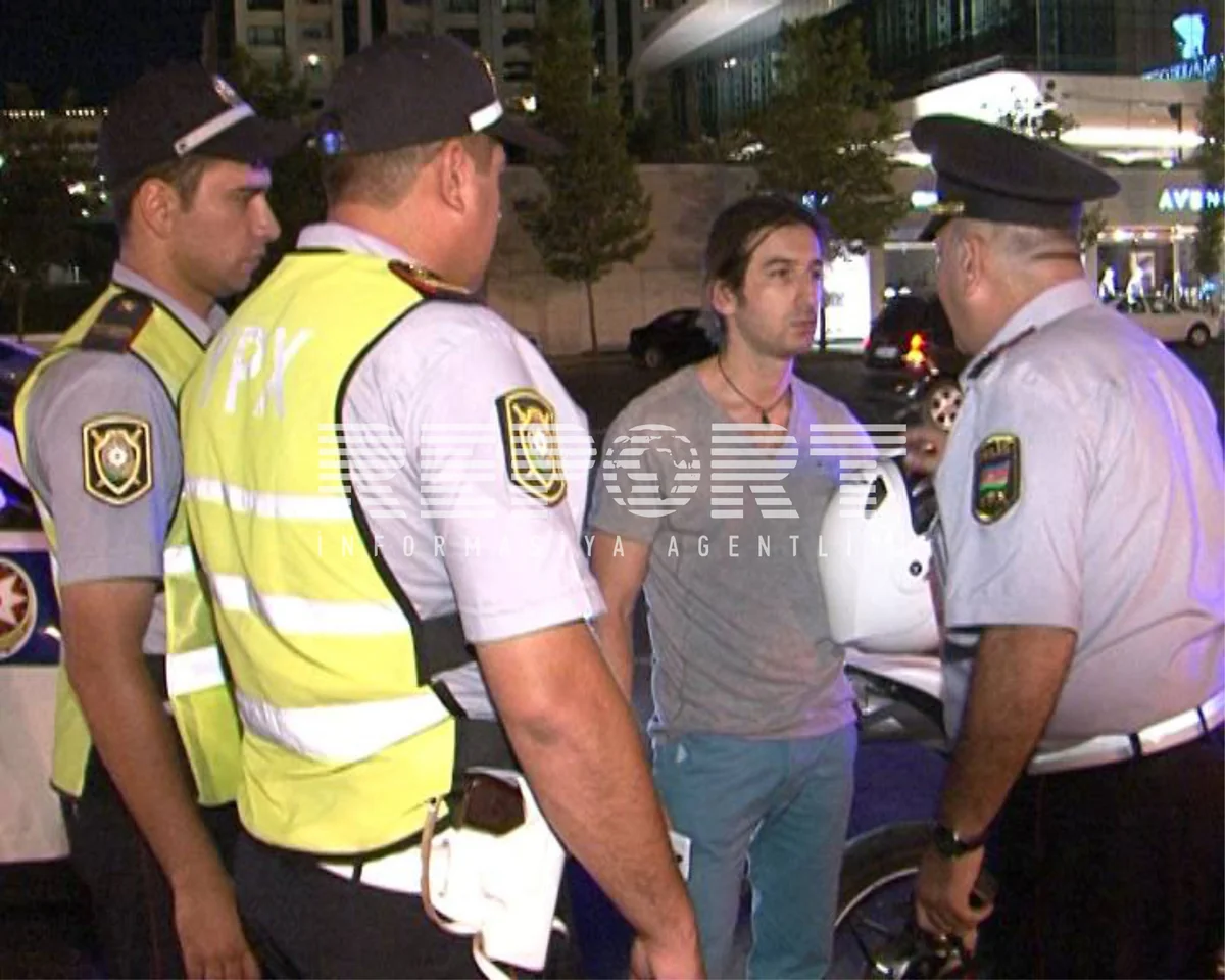 ​Bakıda 30-dan artıq sərxoş sürücü saxlanılıb - FOTO