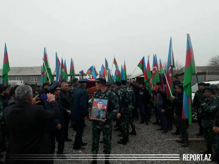 Şəhid əsgər Cəlilabadda dəfn edilib - FOTO - VİDEO - YENİLƏNİB-2