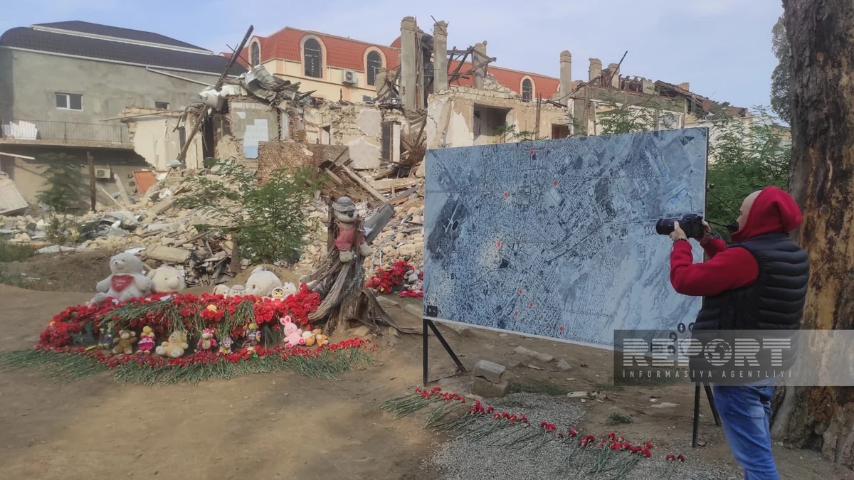 Foreign media representatives visiting Ganja