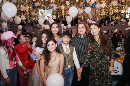 Heydar Aliyev Foundation arranges traditional New Year party for children