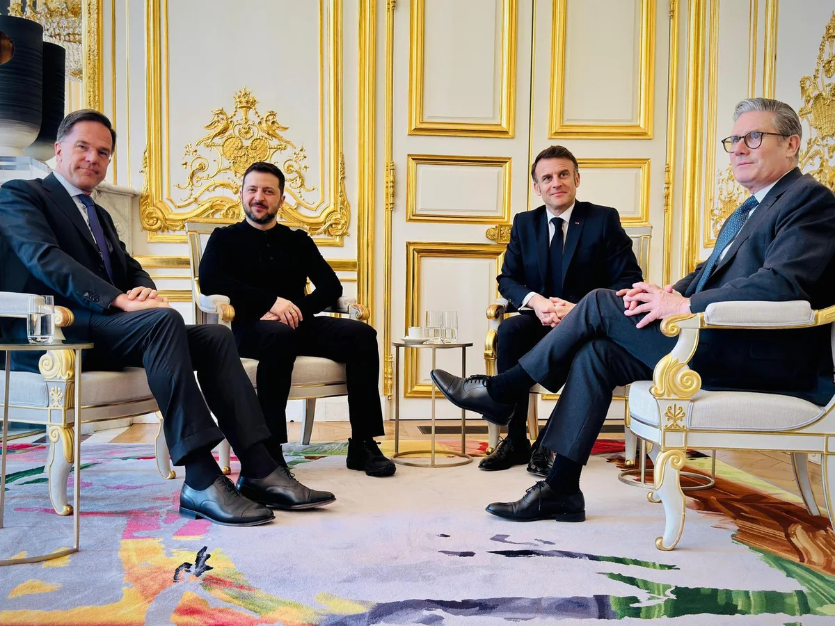 Mark Rutte discusses with Starmer, Macron and Zelenskyy just peace for Ukraine
