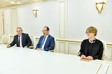 Sahibə Qafarova Türkiyə Hesablama Məhkəməsinin sədri ilə görüşüb