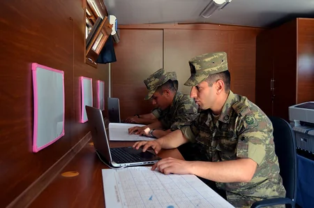 Azərbaycan ordusunda ən yaxşı topoqraf adı uğrunda yarış keçirilir