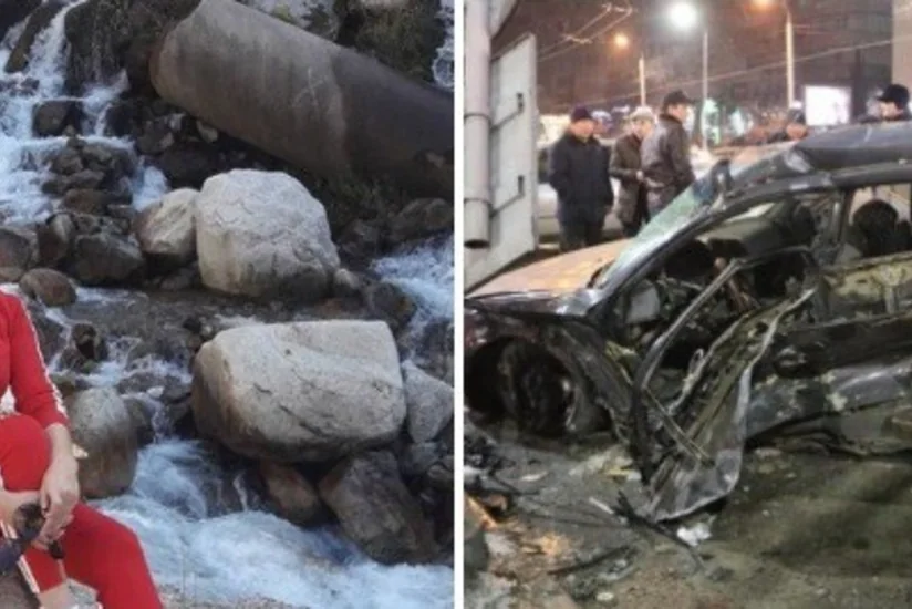 Казахская актриса погибла в ДТП в Алматы: момент аварии попал на видео - ВИДЕО