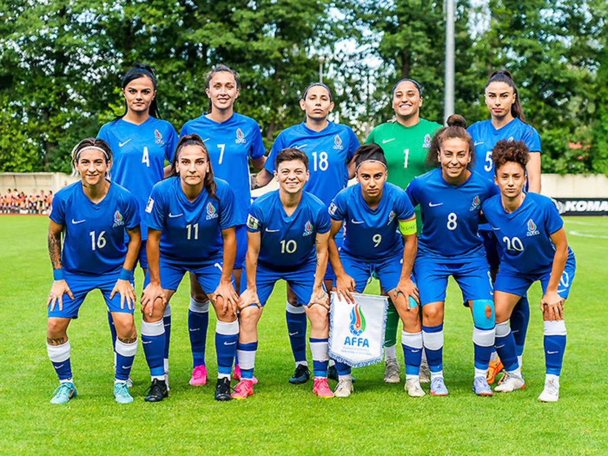 Qadın futbolçulardan ibarət Azərbaycan millisi növbəti dəfə heç-heçə edib