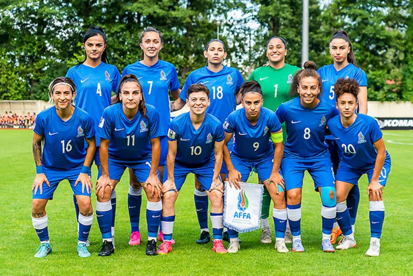 Qadın futbolçulardan ibarət Azərbaycan millisi növbəti dəfə heç-heçə edib