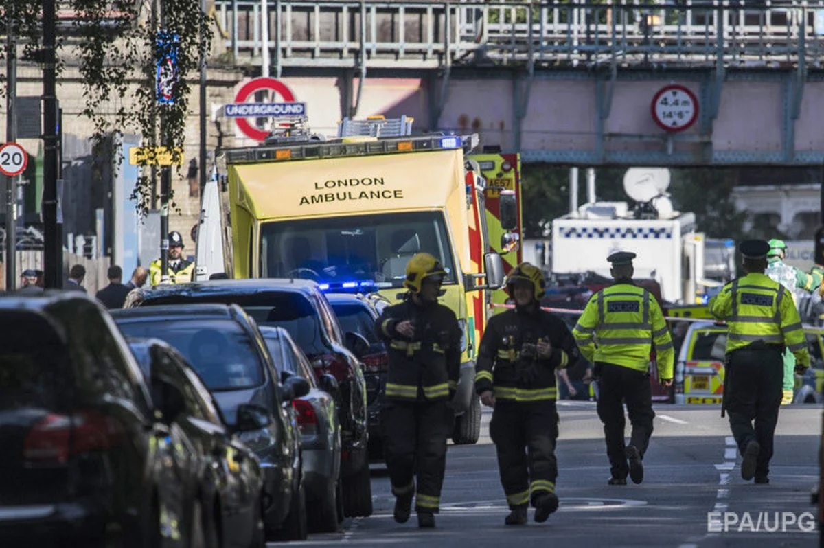 В Лондоне произошел взрыв